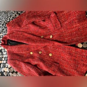 Zara Tweed Blazer Size L